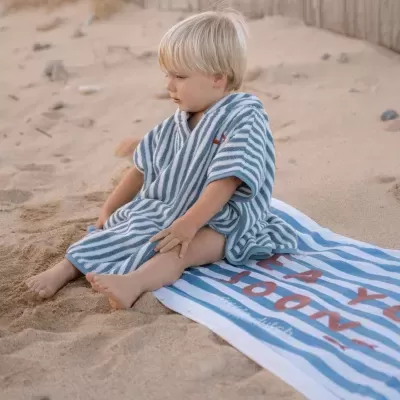 Little Dutch Toalha de Praia Blue Sea You Soon