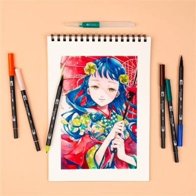 Tombow Marcadores Dual Brush Pens Manga Wind