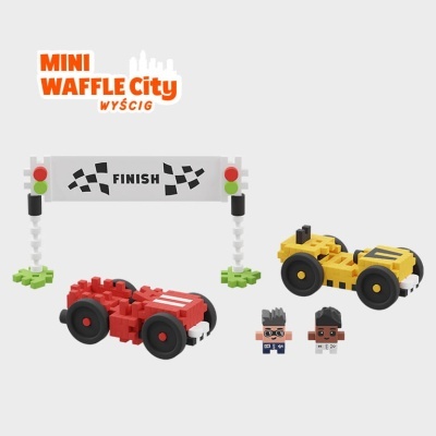 Marioinex Mini Waffle City Race 80 Pcs
