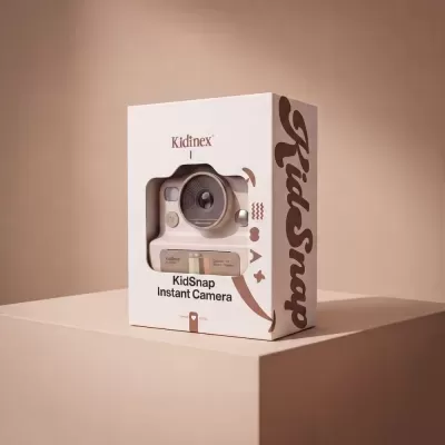 Kidinex Máquina Fotográfica Instantânea KidSnap Bege Kidinex Máquina Fotográfica Instantânea KidSnap Bege