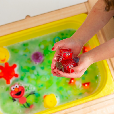 Glo Pals Cubos Luminosos Rua Sésamo Elmo