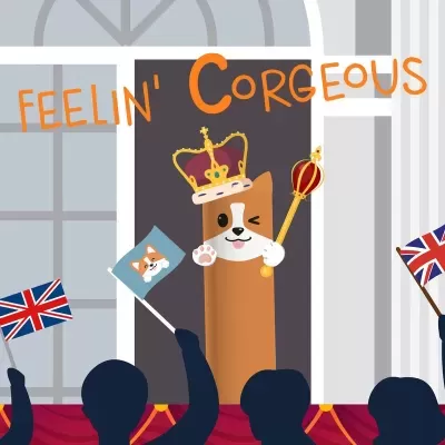 Legami Caneta Apagável Corgi