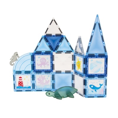 Giros Jogo Magnético O Oceano 40 Peças + 6 marcadores Giros Jogo Magnético O Oceano 40 Peças + 6 marcadores