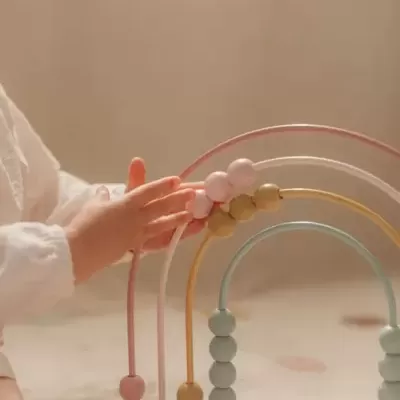 Little Dutch Ábaco Arco-Iris Rosa - Fairy Garden Fsc