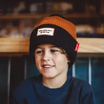 Hello Hossy Gorro Criança Block Blacky