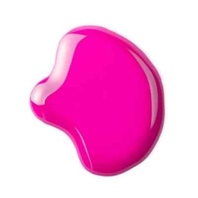 Inuwet Verniz à Base de Água Rosa Neon Aroma Pastilha Elástica