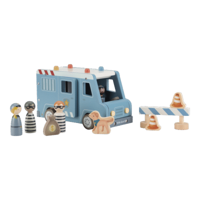 Little Dutch Carrinha Da Polícia Com Acessórios  Fsc