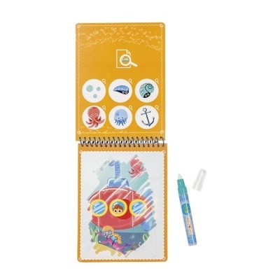 Totum Livro de Colorir com Água Sea Life