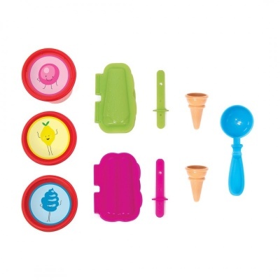 Tutti-Frutti Plasticina Orgânica Perfumada Trio Gelados