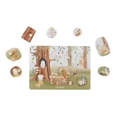 Little Dutch Puzzle de Sons – Forest Friends FSC