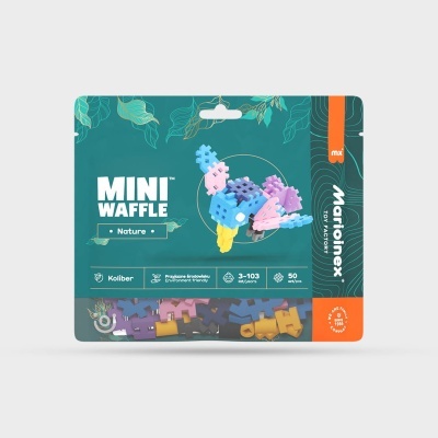 Marioinex Mini Waffle Nature Kolibri 50 pcs