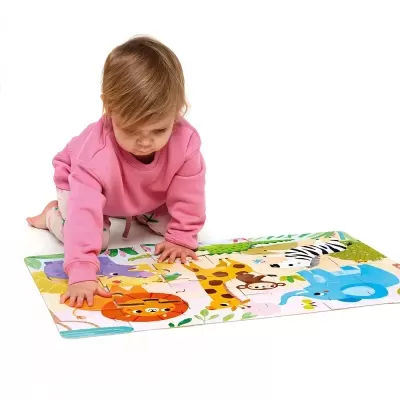 Banana Panda Puzzle Safari Gigante 2+