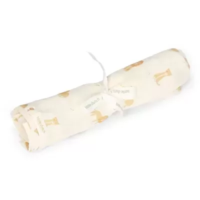 Little Dutch Fralda de Musselina Safari Leo 120x120 cm
