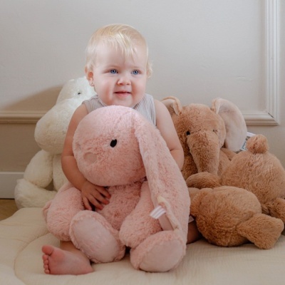 Label Label Coelho de Peluche Grande Rosa