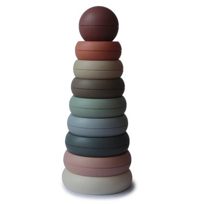 Mushie Pirâmide de Anéis Empilháveis Original