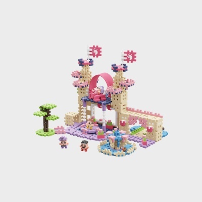 Marioinex Mini Waffle Castelo de Princesas 280 Peças