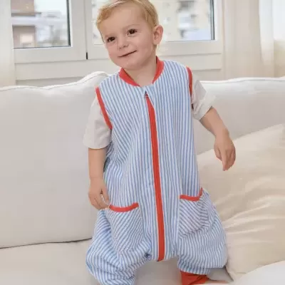 MOLIS&CO Saco de Dormir com Pernas Sailor Blue TOG 1