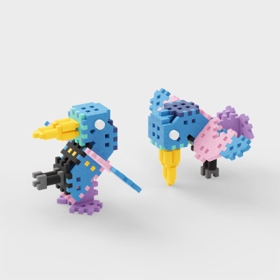 Marioinex Mini Waffle Nature Kolibri 50 pcs