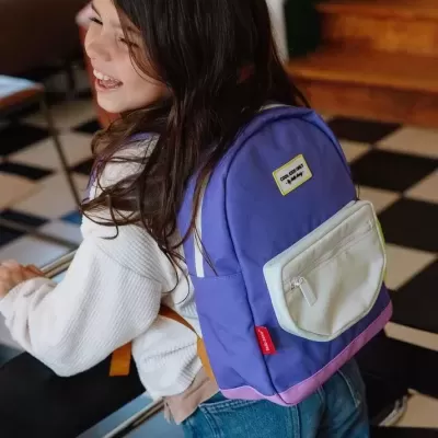 Hello Hossy Mochila Escolar Mini Lavendy +6 anos