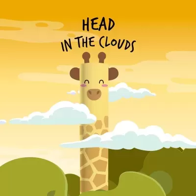 Legami Caneta Apagável Giraffe