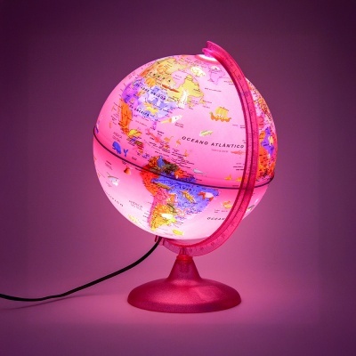 Tecnodidattica Globo Terrestre Pink Zoo