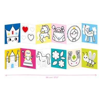 Banana Panda 2x Livros de Colorir Longo Wonderland 3+ anos