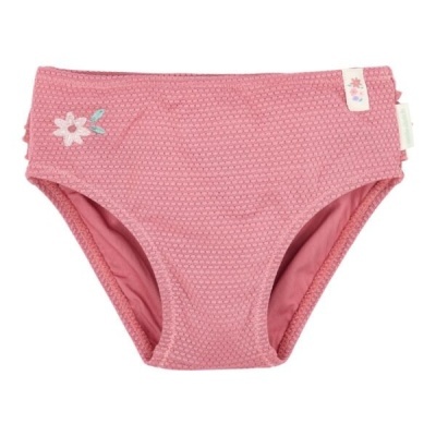 Little Dutch Cuecas De Banho Com Folhos Dreamy Pink Sparkle