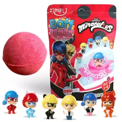 Baff Bombz Bombas de Banho Surpresa LadyBug