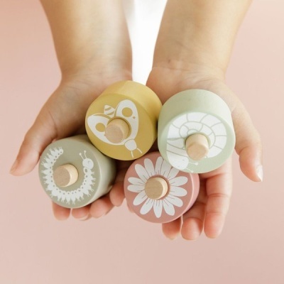 Little Dutch Ramp Racer Wild Flowers - Pink