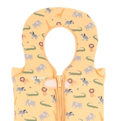 Monnëka Colete Flutuador Wild Animals Learning 1 A 2 Anos