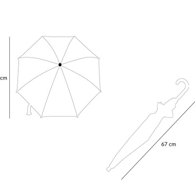 Tutete Guarda-Chuva Infantil Little Red
