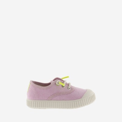 Victoria Shoes 1915 Washed Canvas Rosa