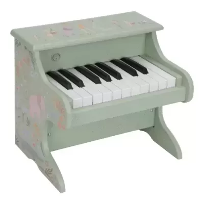 Little Dutch Piano De Madeira Safari Friends Verde