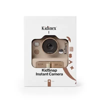 Kidinex Máquina Fotográfica Instantânea KidSnap Bege Kidinex Máquina Fotográfica Instantânea KidSnap Bege
