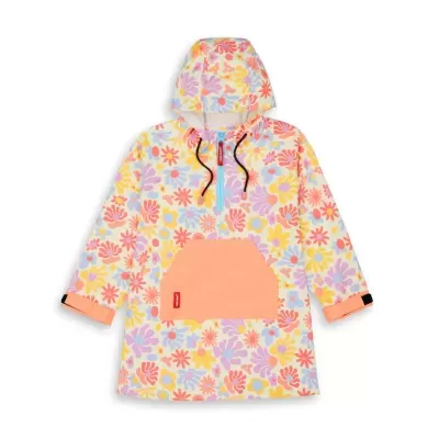 Hello Hossy Poncho de Chuva Retro Flowers Hello Hossy Poncho de Chuva Retro Flowers