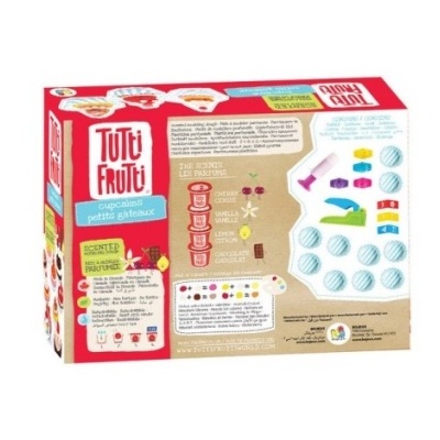 Tutti-Frutti Plasticina Orgânica Perfumada Set Cupcakes