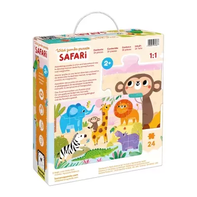 Banana Panda Puzzle Safari Gigante 2+