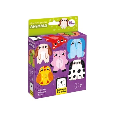 Banana Panda Puzzle My First Puzzles Cars 15+ Meses