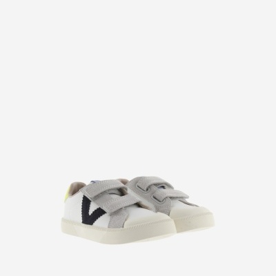 Victoria Shoes Sapatilhas Oliver Efeito Pele Detalhes Amarelo
