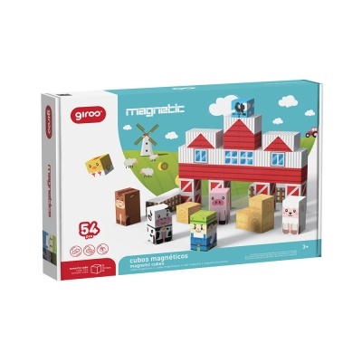 Giros Jogo 54 Cubos Magnéticos A Quinta