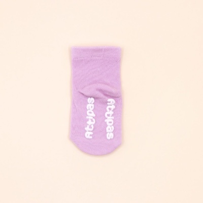 Attipas Meias Rainbow Roxo