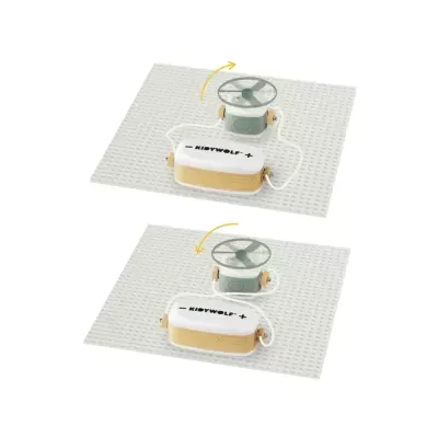 Kidywolf  Kidyelec Starter Kit Jogo Educativo de Eletricidade