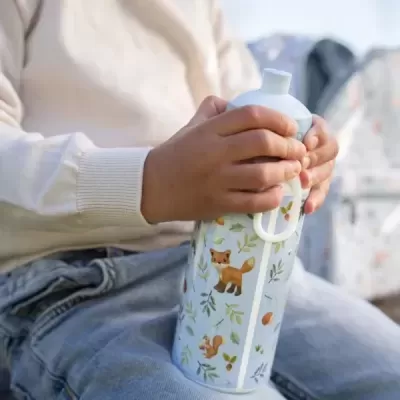 Little Dutch Garrafa Pop-Up 400 ml Forest Friends