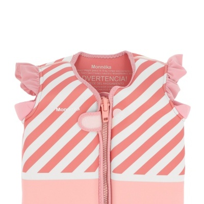 Monnëka Colete de Natação Flutuador Stripes Bloom 3-6 Anos