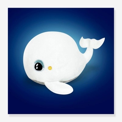 Pabobo Mini Peluche com luz Baleia