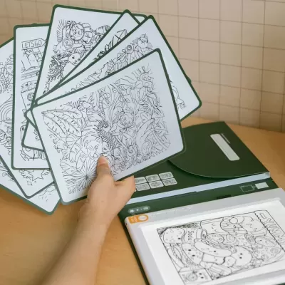 Kidywolf Kidydraw Pad Com Luz +8 Anos