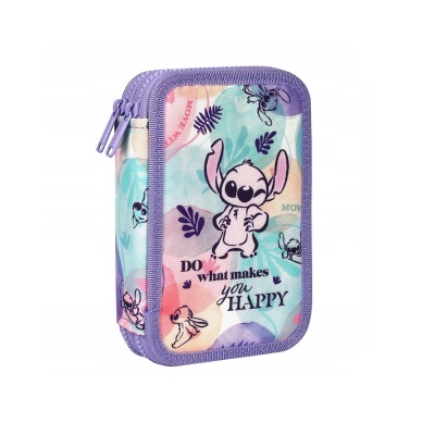 Disney Estojo Jumper 2 Compartimentos Stitch Love