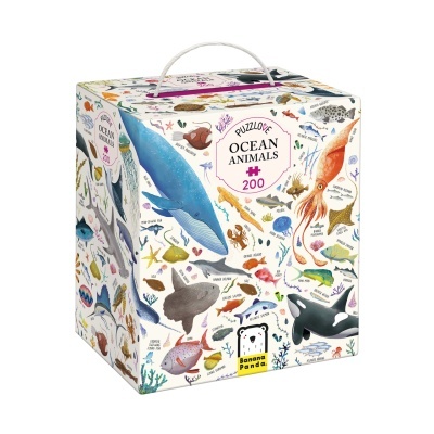 Banana Panda Puzzle Animais do Oceano