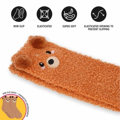 Legami Meias Polares Antiderrapantes Kids Teddy Legami Meias Polares Antiderrapantes Kids Teddy