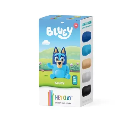 Hey Clay Bluey Figura Pasta de Modelar